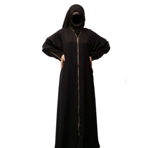 Nouvelle collection 2026 : Abaya islamique modeste pour femme, personnalisable, en mousseline de coton 100%, grandes tailles, en gros, à vendre - Product Image 1