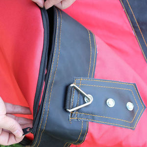 PU suspendu poinçonnage formation coups de pied sacs de sable <span class=keywords><strong>vide</strong></span> en cuir lourd <span class=keywords><strong>sac</strong></span> de boxe avec chaîne - Product Image 6