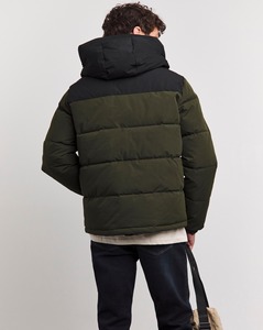 Men <b>Women</b> Fleece Lined Puffer Jacket <b>Thermal</b> Insulated Hooded Winter Bubble Parka Outerwear - Product Image 4