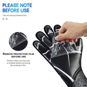 ถุงมือฟุตบอลทำจากโฟมยางถุงมือผู้รักษาประตูแบบมืออาชีพสำหรับเด็ก - Product Image 5