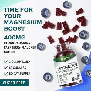 ODM/ OEM <b>Magnesium</b> <b>Gummies</b> Gummy Vitamins 400mg <b>Magnesium</b> Glycinate Private Label Supplement <b>Magnesium</b> Sleep <b>Gummies</b> - Product Image 5