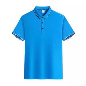 Ropa de moda Polos para hombre 100% algodón transpirable liso Polo personalizado impreso al por mayor Polos para hombres - Product Image 2