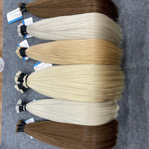 ผมสำหรับต่อผมมนุษย์ผมหนาแบบ100% ผมแท้จากเวียดนาม - Product Image 5