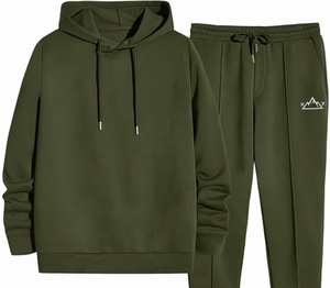 Survêtement solide à capuche Premium Export | Tissu en coton lourd | Anti-bactérien et respirant | Hiver | Commande personnalisée - Product Image 3