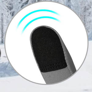 ถุงมือโพลีเอสเตอร์สำหรับผู้ชายถุงมือกีฬาผ้าโพลีเอสเตอร์กันหนาวสำหรับวิ่งกันน้ำ - Product Image 5