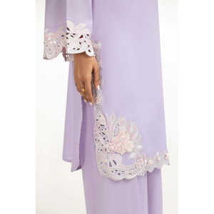 Chemise et pantalon en mousseline de soie brodée IPST-44587 pour le printemps/été - Product Image 5