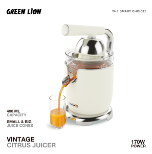 Màu xanh lá cây SƯ TỬ cổ điển citrus Máy ép trái cây với xử lý 400 ml 170 Wát - Product Image 3