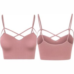 Logotipo personalizado Mujeres Ropa de fitness Yoga Sujetador deportivo Ropa de gimnasio Ropa de entrenamiento Sujetador deportivo atlético para mujeres - Product Image 1