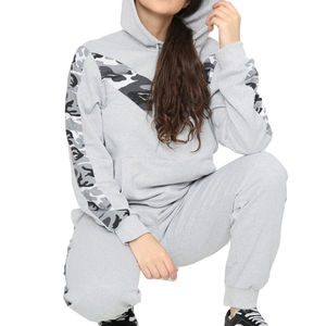 Conjunto de chándal de calle para mujer personalizado 100% algodón al por mayor entrenamiento Jogging Wear chándales conjunto de 2 piezas personalizado - Product Image 3