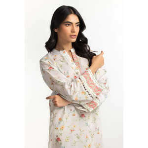 Conjunto de Dos Piezas para Mujer, Estilo Bohemio, Blusa de Chifón Blanca con Textura y Estampado Dobby, Pantalones Cortos, Talla XS, para Primavera/Verano - Product Image 2