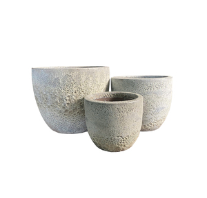 Juego de 4 Macetas de Cerámica Vietnamitas Hechas a Mano, Ecológicas y de Alta Calidad, con Orificios de Drenaje, Esmaltadas, para el Hogar, Venta al Por Mayor - Product Image 6