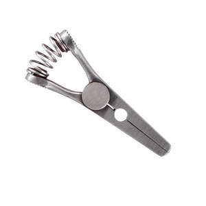 Pinzas Glover Bulldog, Instrumento Quirúrgico Manual de Acero Inoxidable, Ajuste de Resorte, Disponible en Recto y Curvo - Product Image 4