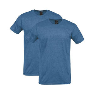 T-shirts 160 180gsm unisexe plaine 100% coton Premium T-Shirt hommes imprimé blanc personnalisé Vente en gros - Product Image 5