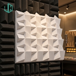 Panel Dinding Akustik Kepadatan Tinggi dan Beragam Varietas, Panel Langit-langit Akustik, Panel Busa Isolasi - Product Image 2