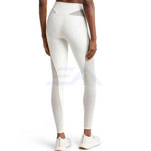 Leggings de Cintura Alta para Mujer, de Alta Calidad, Personalizadas, Sólidas, Ligeras, Transpirables, con Efecto Push-Up, Elásticas en Cuatro Direcciones, de Spandex/Nailon - Product Image 4