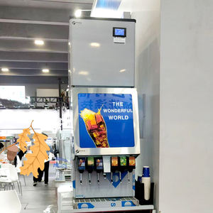 Distributeur de boissons gazeuses glacées à 6 saveurs avec machine à glace intégrée pour la fabrication de cola et de boissons rafraîchissantes - Product Image 3