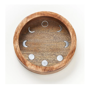 Bandeja de Madera Personalizada de Excelente Calidad, Juego de Bandejas de Madera Pintadas con Forma de Luna y Estrella, Ecológicas, al Mejor Precio - Product Image 5