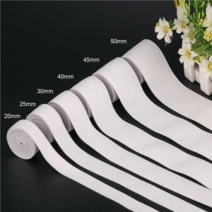 Cinta Elástica de Poliéster Tejida, Cintura Elástica de Color Sólido con Ribete de Espiga de 2 cm para Prendas, Bolsos y Zapatos - Product Image 4