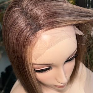 Pelucas Hermosas de la Más Alta Calidad, Cabello Humano Real 100% Vietnamita, Liso Natural, Color Personalizable, Peluca con Cierre - Product Image 4