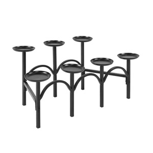 Meilleure vente bougeoir en acier durable couleur et taille personnalisées pour la maison et la décoration de Noël - Product Image 1