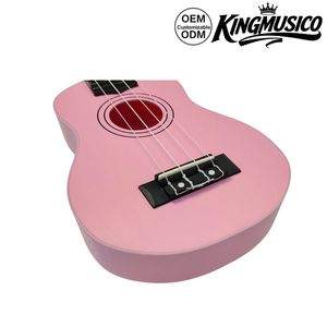 Ukelele Soprano de 21 Pulgadas, Cuerpo Completo de Tilo, <span class=keywords><strong>Cuerdas</strong></span> de Nylon Blancas, para Principiantes y Estudiantes, Venta al Por Mayor - Product Image 3