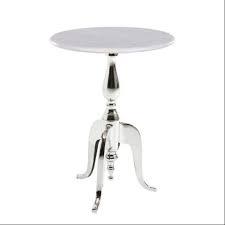 โต๊ะข้างอะลูมิเนียมสไตล์โมเดิร์นคุณภาพสูงสำหรับตกแต่งบ้านโต๊ะทำจากอะลูมิเนียมอินเดีย - Product Image 2