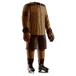 Conjuntos de Ropa Deportiva Elegantes, Transpirables, de Secado Rápido, Servicio 100% OEM, Último Diseño, Uniformes de Hockey sobre Hielo Personalizados de Alta Calidad - Product Image 2