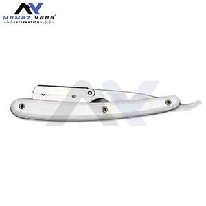 Rasoir droit professionnel à lame unique en acier inoxydable de haute qualité, manche pliable, vente chaude - Product Image 5