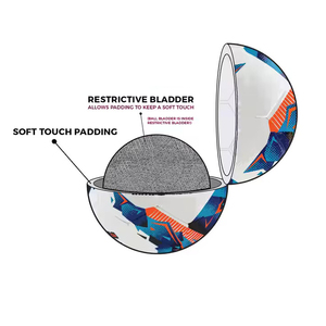 Suministro directo de fábrica, diseño de alta calidad, buen entrenamiento de fútbol, pelota de fútbol paquistaní, diseño de máquina, tamaño 5, pelota de fútbol de cuero - Product Image 6