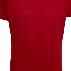 Camiseta Roja Lisa Premium, Impresión de Logotipo Personalizado, OEM al por Mayor, Camiseta Unisex de Algodón Suave, Prenda Lisa de Alta Calidad para Cualquier Uso, Venta al por Mayor - Product Image 3