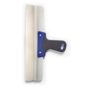 Cuchillo de masilla de acero inoxidable de grado industrial y DIY con diseño de uso profesional de mango ancho cómodo - Product Image 1