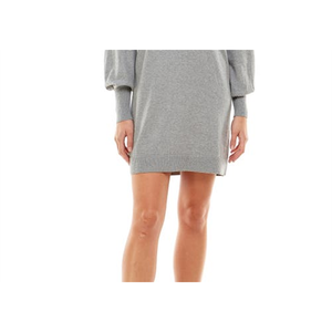 Abito Maglione a Collo Alto Wayf Morela Heather Grey X-Small, Silhouette Ampia e alla Moda, Lavabile in Lana per Inverno ed Estate - Product Image 3