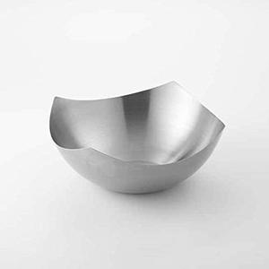 Bol à fruits en aluminium avec polissage mat pour vaisselle Forme carrée Bol de service à fruits de haute qualité pour la maison Hôtel Restaurant - Product Image 1