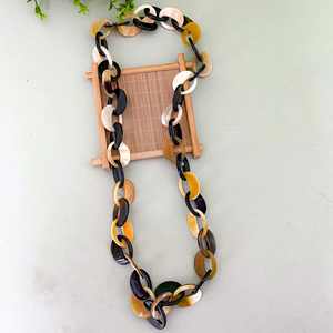 Collar de joyería de moda para mujer de cuerno de búfalo de calidad superior de exportación de ágata India - Product Image 2