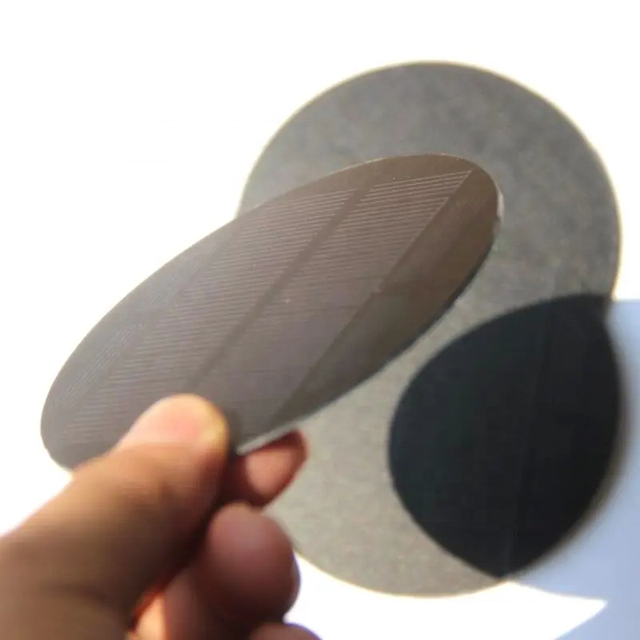 0.85w Round Shape Mini Solar Panel 5.5v DIY Mini Waterproof Solar Panel Epoxy PET Small Portable Solar Panels Outdoor
