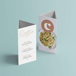 Tentes de table de fête imprimées sur mesure Cartes de buffet Papier Promotion commerciale Publicité Cartes de place Décorations Table de bureau - Product Image 2