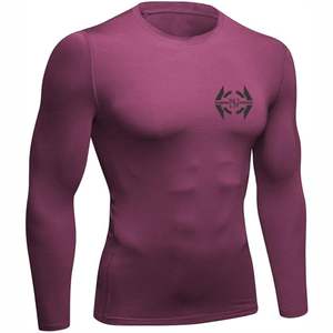 Último Modelo de Rashguard Unisex para MMA con Opciones Personalizables, Tejido Transpirable de Spandex/Poliéster, Alta Calidad a Buen Precio - Product Image 4