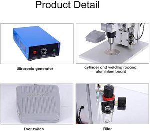Machine de soudage par points ultrasonique compacte, soudeuse plastique 800W, équipement de soudage DIY pour l'assemblage de petites séries - Product Image 2
