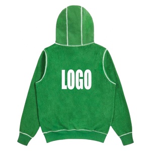 DEC Oem Sweat à capuche requin personnalisé en coton brossé dos inversé polaire surdimensionné sweats à capuche pour hommes pull sweat à capuche - Product Image 2