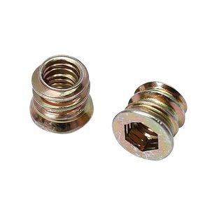 Tuercas roscadas de tornillo M4 M5 <span class=keywords><strong>M6</strong></span> M8 M10 Ngoc Huong Phat Fabricante Buen precio Tuercas de inserción de acero inoxidable para minería de madera - Product Image 4