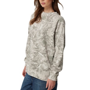 เสื้อสเวตเชิ้ตแฟชั่นลายพรางฤดูหนาว คอกลม ผ้าฟลีซ แขนยาว ระบายอากาศได้ดี สวมใส่สบาย ออกแบบได้ตามต้องการ สำหรับผู้หญิง ผลิตจากผ้าฝ้าย/โพลีเอสเตอร์ - Product Image 1