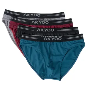 AKYOO Mens תחתוני 80-140 סיטונאי אופנה גברים של מתאגרפים גדול גודל מווייטנאם ייצור