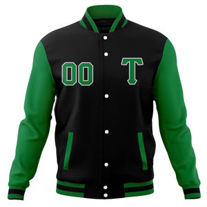 Chaquetas Varsity de Lona y Cuero Personalizadas para Hombre, Casuales, Universitarias, Ecológicas, Transpirables, para Invierno - Product Image 6