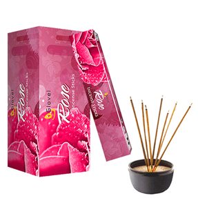 Varillas de incienso Masala de 8 pulgadas de calidad superior Popular India té sándalo Rosa madera carbón a granel 15 gramos caja plana embalaje - Product Image 4