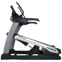 Tapis roulant remis à neuf True Fitness Alpine Runner avec console Emerge et test de fréquence cardiaque sans fil pour les salles de sport à domicile et les studios de fitness