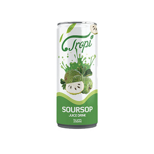 Jugo de Frutas Tropicales de Marca Blanca en Lata de Aluminio de 250 ml, Bebidas Sin Gas de Vietnam con Muchos Sabores, HALAL, Muestra Gratuita Disponible - Product Image 1