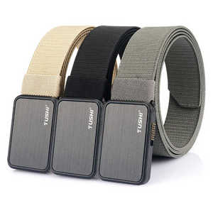Ceinture tactique robuste sangle réglable personnalisée vêtements utilitaires d'extérieur boucle confortable en nylon Durable conception directe d'usine - Product Image 3