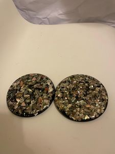 Luxury Mother Of Pearl <b>Mop</b> Coasters Offering Decorative Appeal And Surface Protection - Product Image 3