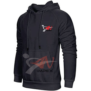 Pull à capuche pour hommes Sweat-shirt en molleton décontracté de haute qualité Impression personnalisée Logo Tissu durable Sweat à capuche - Product Image 6