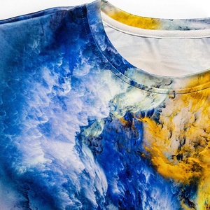 High Quality Sublimation T Shirt Long-Lasting Prints O-Neck T Shirts Custom Sublimation T Shirts Lightweight Summer Season - Product Image 4